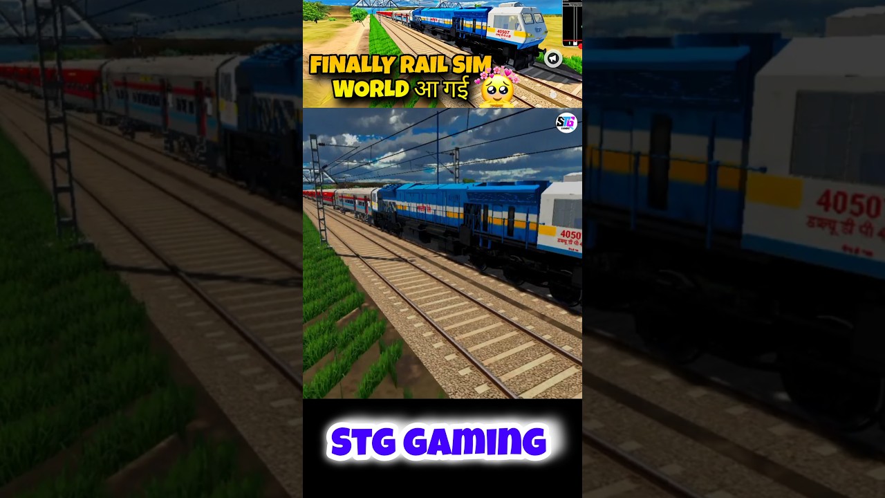 Rail sim world download Kaise kare | rail sim world game  | rail sim world new update | STG #shorts