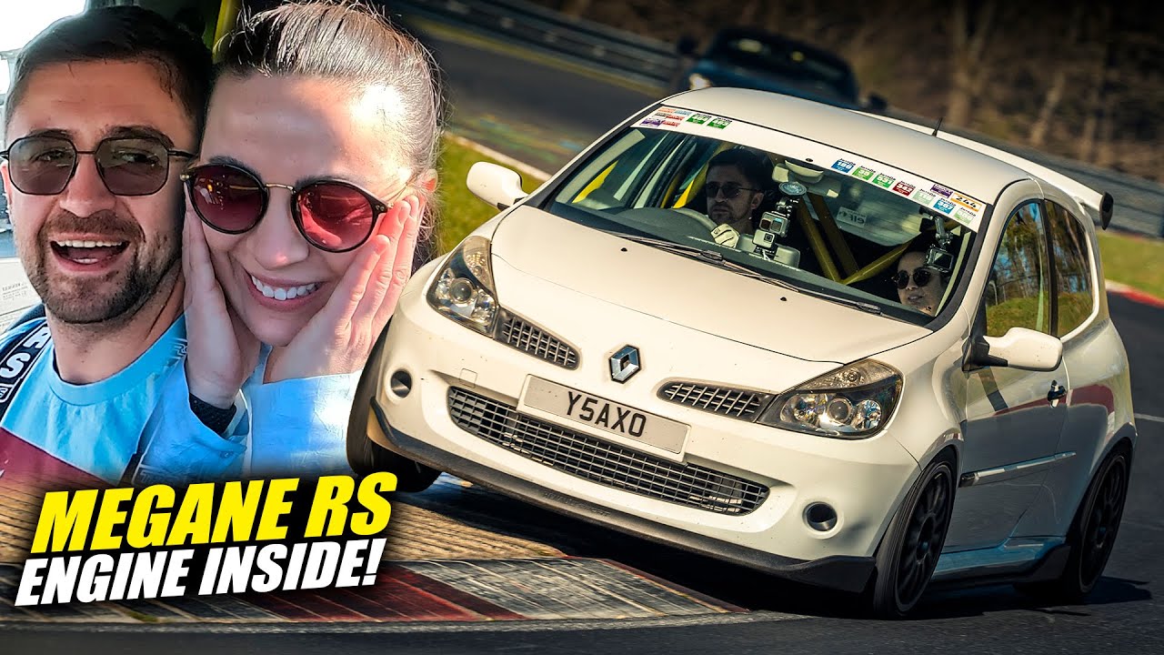 MEGLIO! Renault Clio R.S. with Megane R.S. Engine! // Nürburgring
