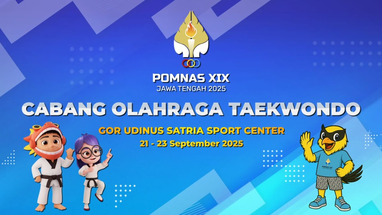 [LIVE] DAY 3 - POMNAS XIX JATENG 2025 CABANG OLAHRAGA TAEKWONDO