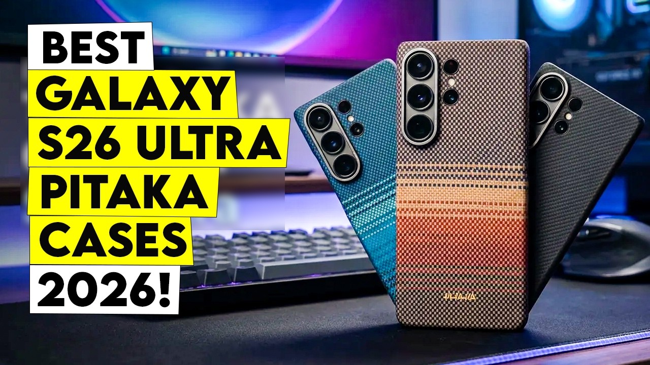 Топ-5 лучших чехлов PITAKA для Galaxy S26 Ultra 2026 года 🔥 – Защитите свое устройство стильно!