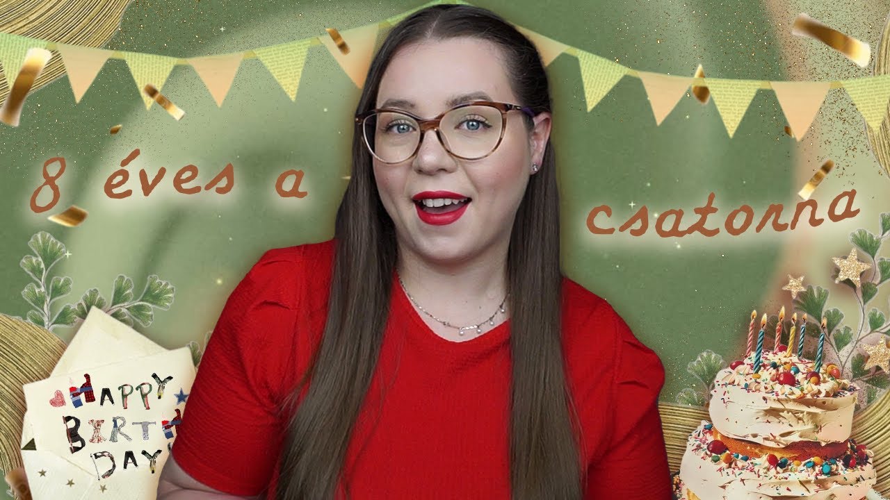8 éves a csatorna 🎉 +Q&A