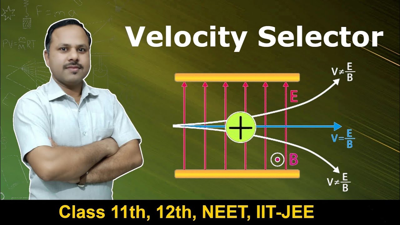 Velocity Selector | 12th Physics Handwritten notes #cbse