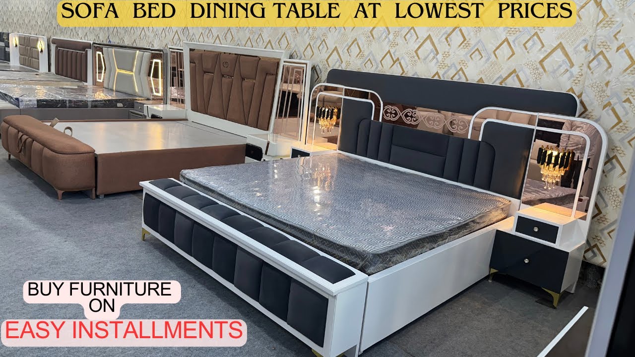 Furniture For Home on EMI | Sofa Set Dining Table Beds Chairs at Lowest Prices In Furniture Market