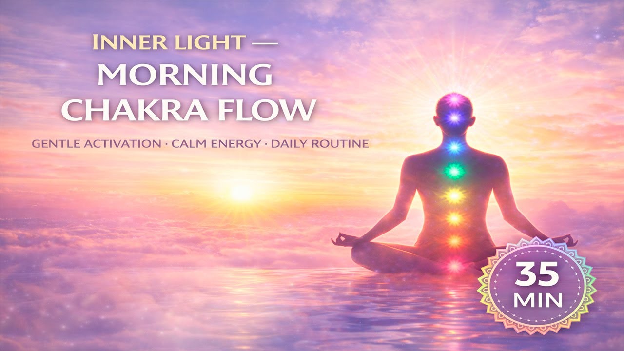 Inner Light — Morning Chakra Flow | Gentle Activation & Calm Energy