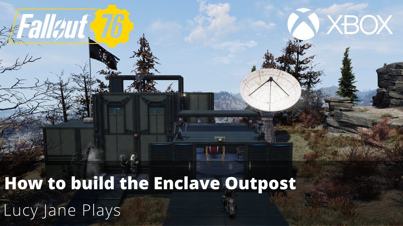 Fallout 76 - How to build the Enclave outpost