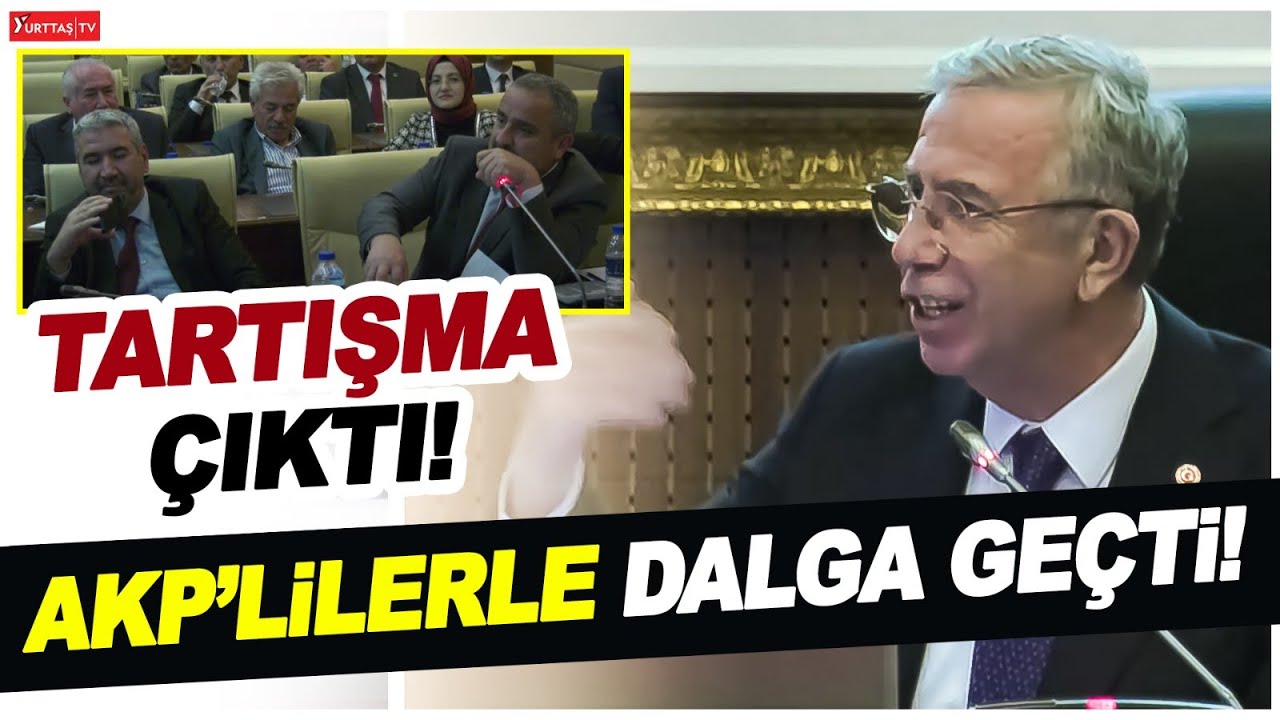Mansur Yavaş AKP'lilerle dalga geçti! Tartışma çıktı!