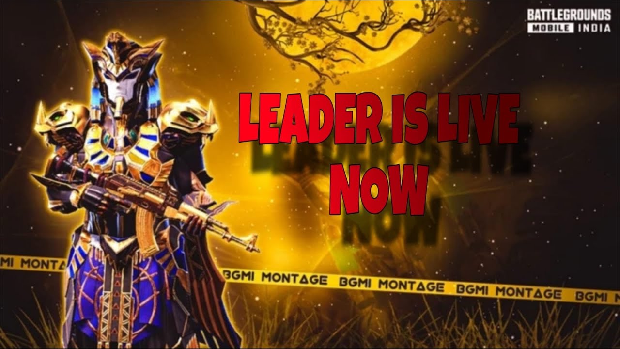 RUSH GAMEPLAY | BGMI LIVE | WITH LEADER_playzz