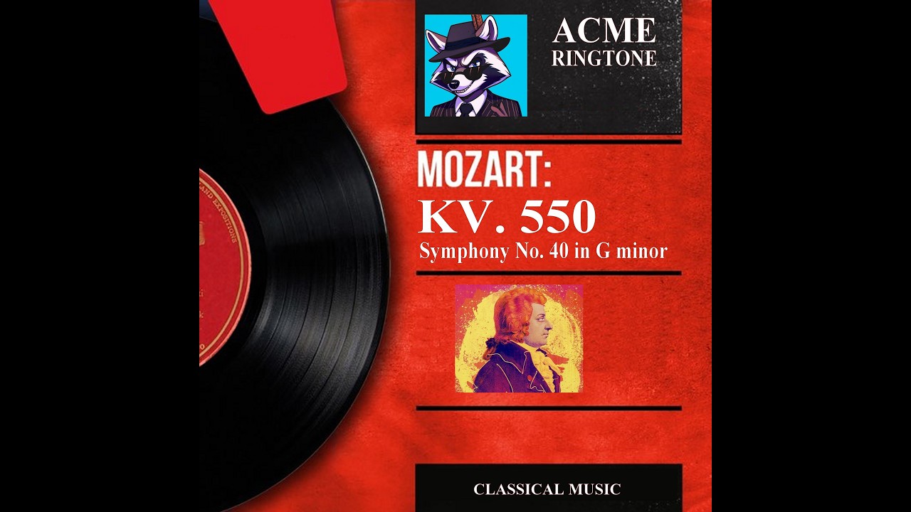 Wolfgang Amadeus Mozart wrote his Symphony No. 40 in G minor, KV. 550, #mozart #song #classicalmusic