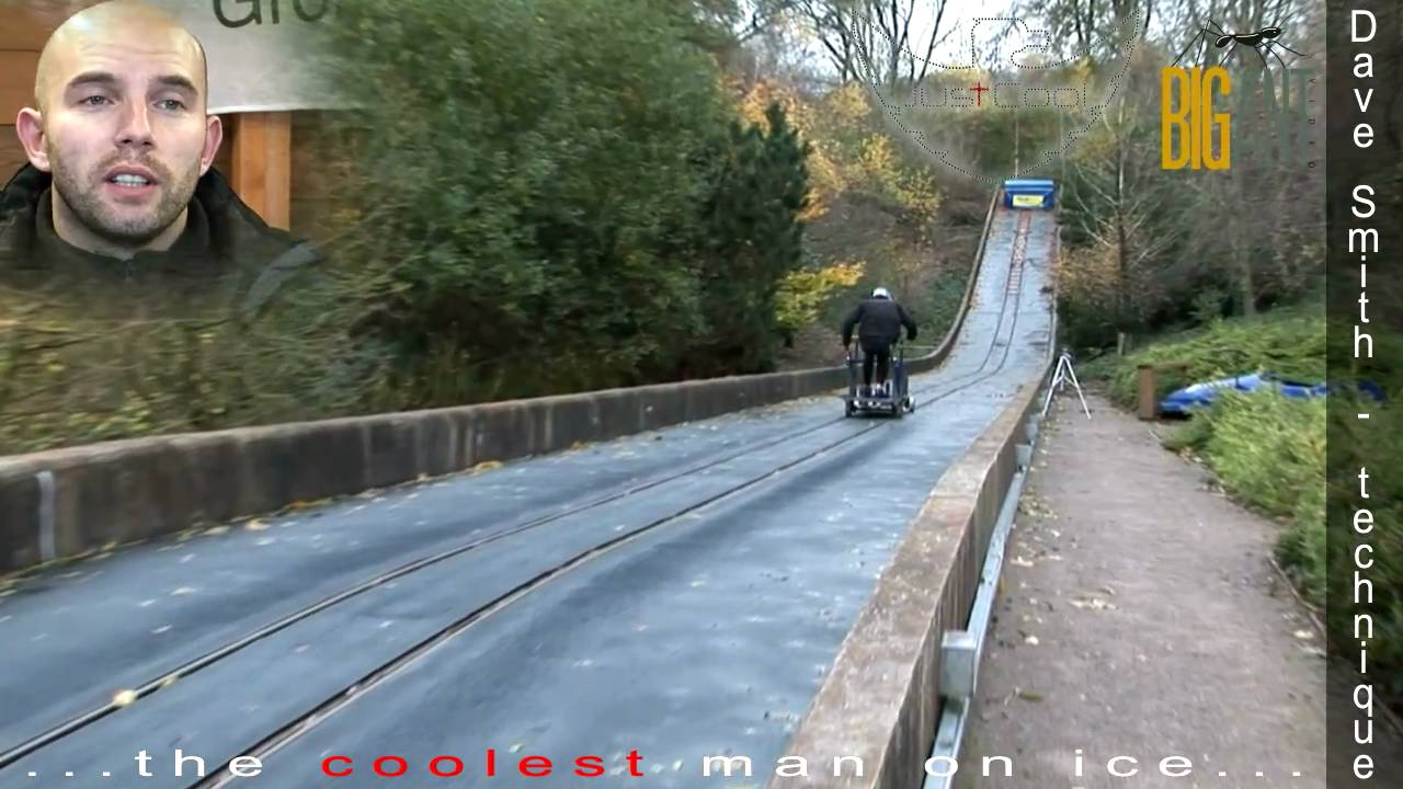 Dave Smith - Team GB bobsleigh - the technique.  Filmed by Big Ant Video