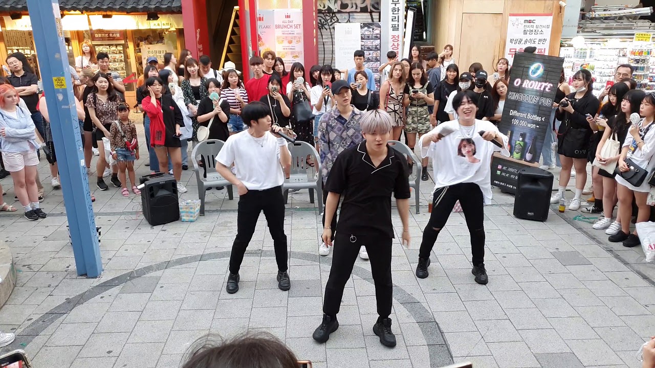 오루트(ORoute)/ 붉은노을(Sunset Glow)-빅뱅(BIGBANG) 20190809 홍대(Hongdae) Busking