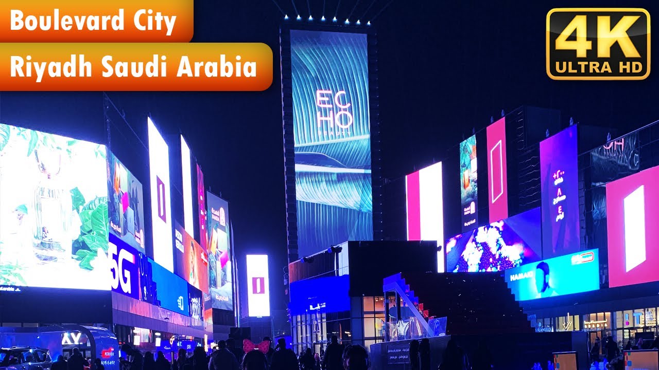 Boulevard Riyadh City - Riyadh Season  [ 4K WALKING TOUR 2021 ]