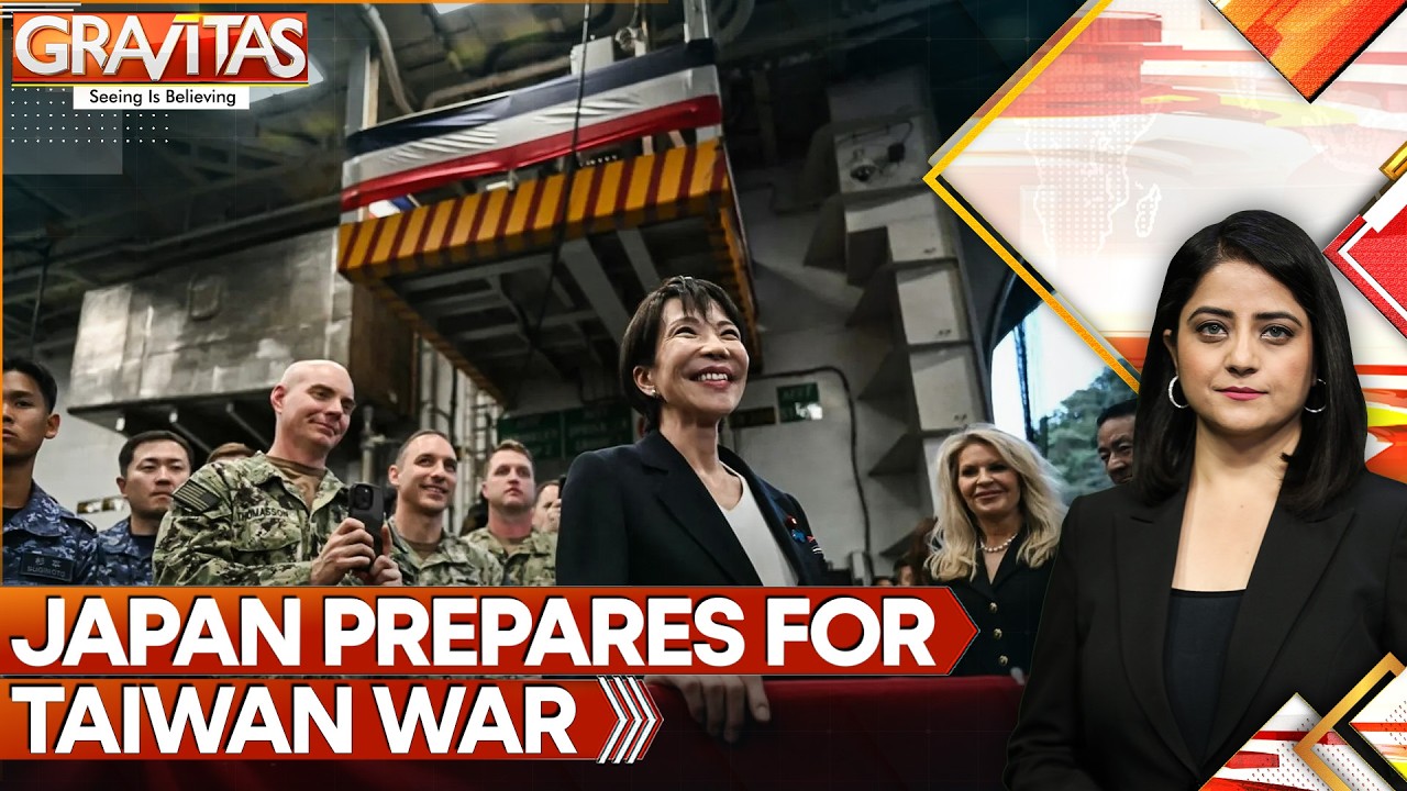 Japan Prepares for War Over Taiwan, Ready to Amend 'Peace' Constitution&nbsp;| GRAVITAS