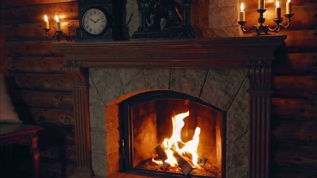 Cosy Fireplace Ambience 🔥 1 Hour of Warm Relaxation