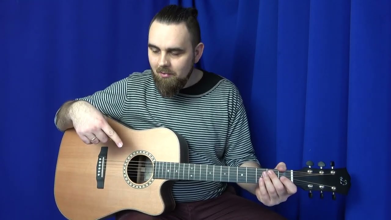 Lekcja gry na gitarze - Szanty