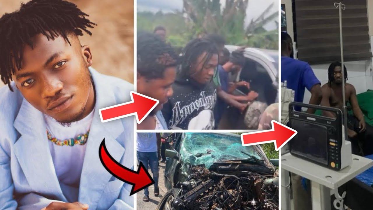 Kwesi Amewuga involved In a brutal Car Acc!denț Whiles On his way to SRC even In St.Joseph SHS. 