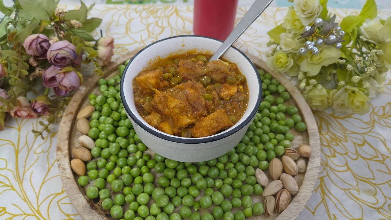 क्या आपने कभी Shahi Masaledar Matar Paneer को ट्राई करी 😋🤤 #matarpaneer #trending #food #cooking