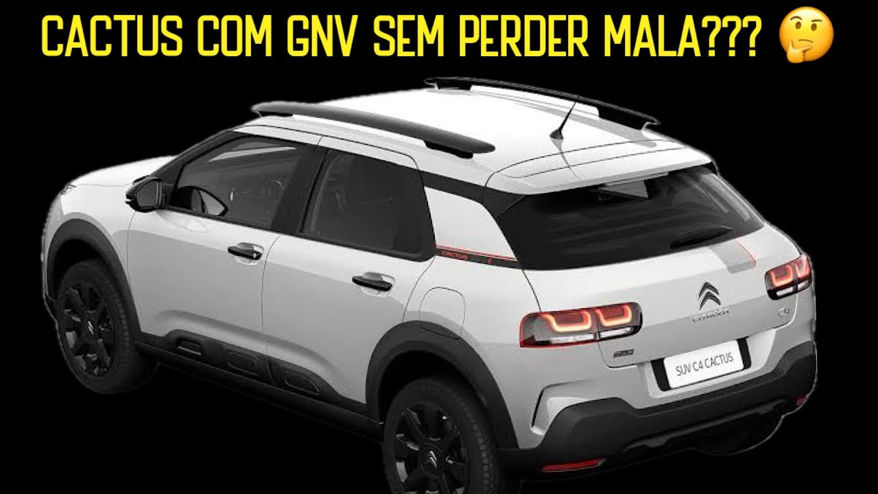 CACTUS COM GNV SEM PERDER ESPAÇO NO PORTA MALAS ??? IMPOSSÍVEL!!