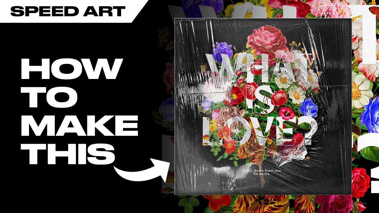 How to design an #albumcover - Speed art Photoshop