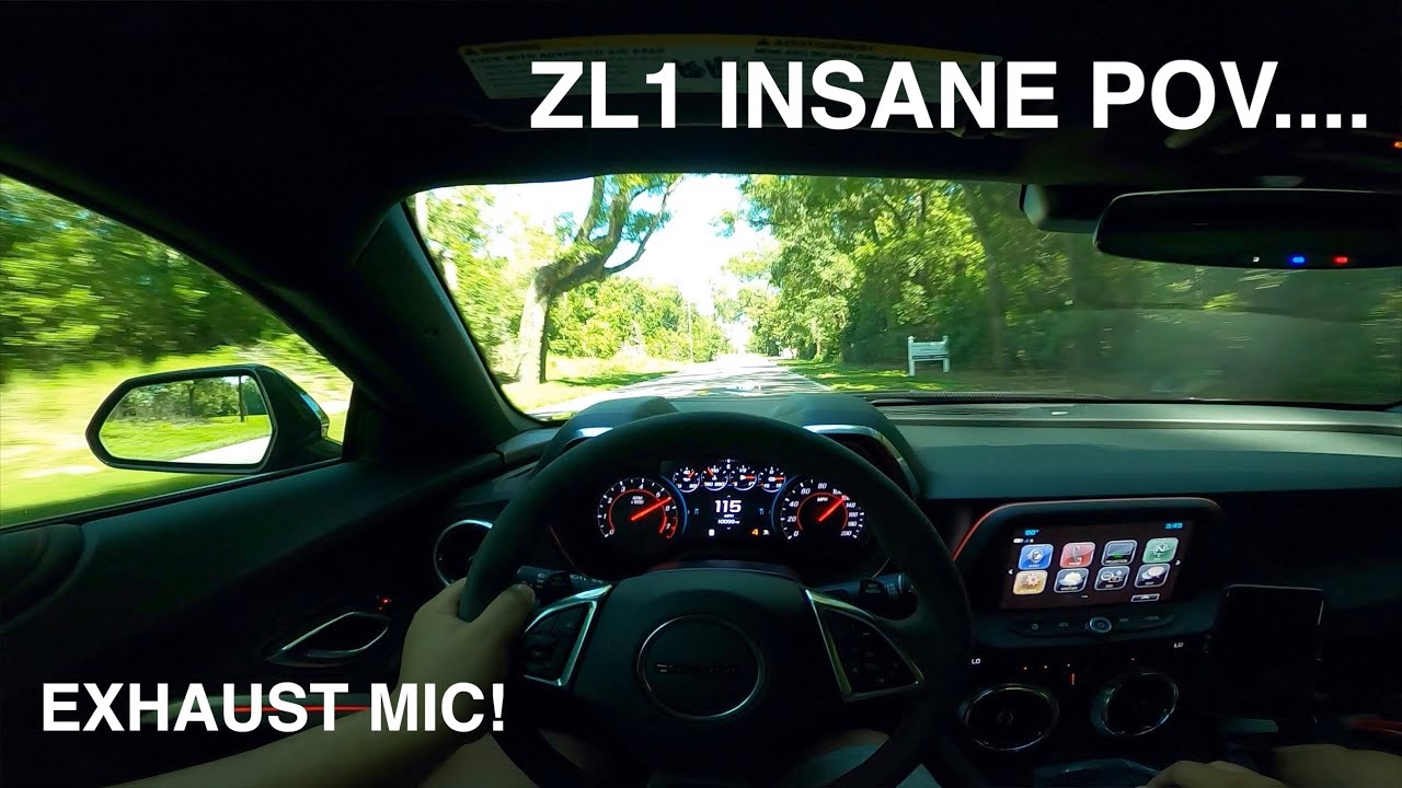 FLAT OUT in a Camaro ZL1! INSANE POV!