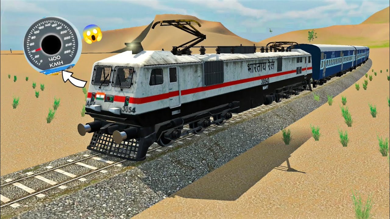 HOW TO UPGRADE TRAIN SPEED TO MAX 😱 399+KM/H (INDIAN VEHICLE SIMULATOR 3D)