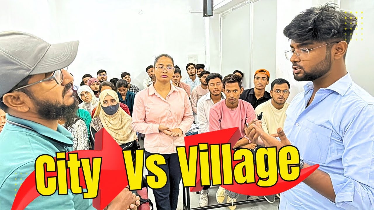 City Life vs Village Life &ndash; Which is Better? | Student Debate | Spreading Skills | learn English