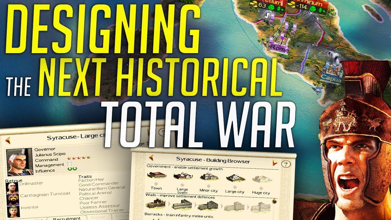 Characters & Buildings in Rome - Designing The Next Historical Total War