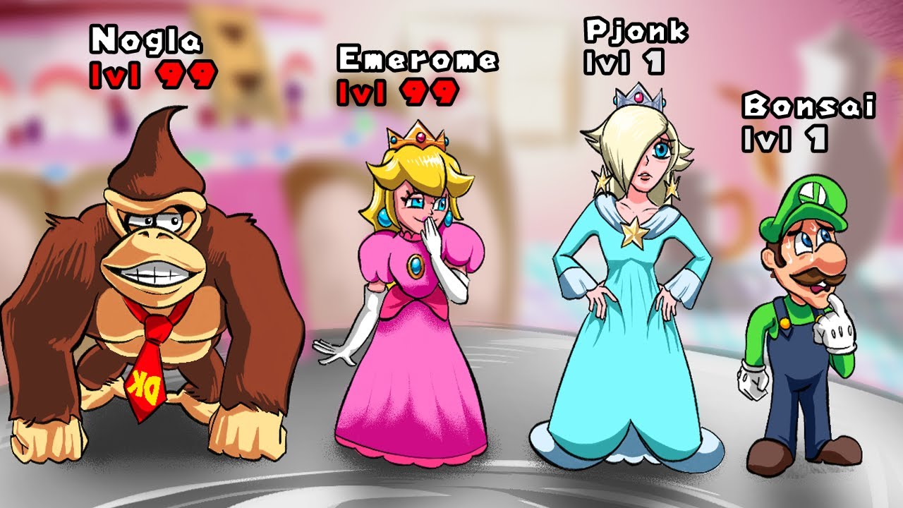 MARIO PARTY - NOOBS VS PROS!