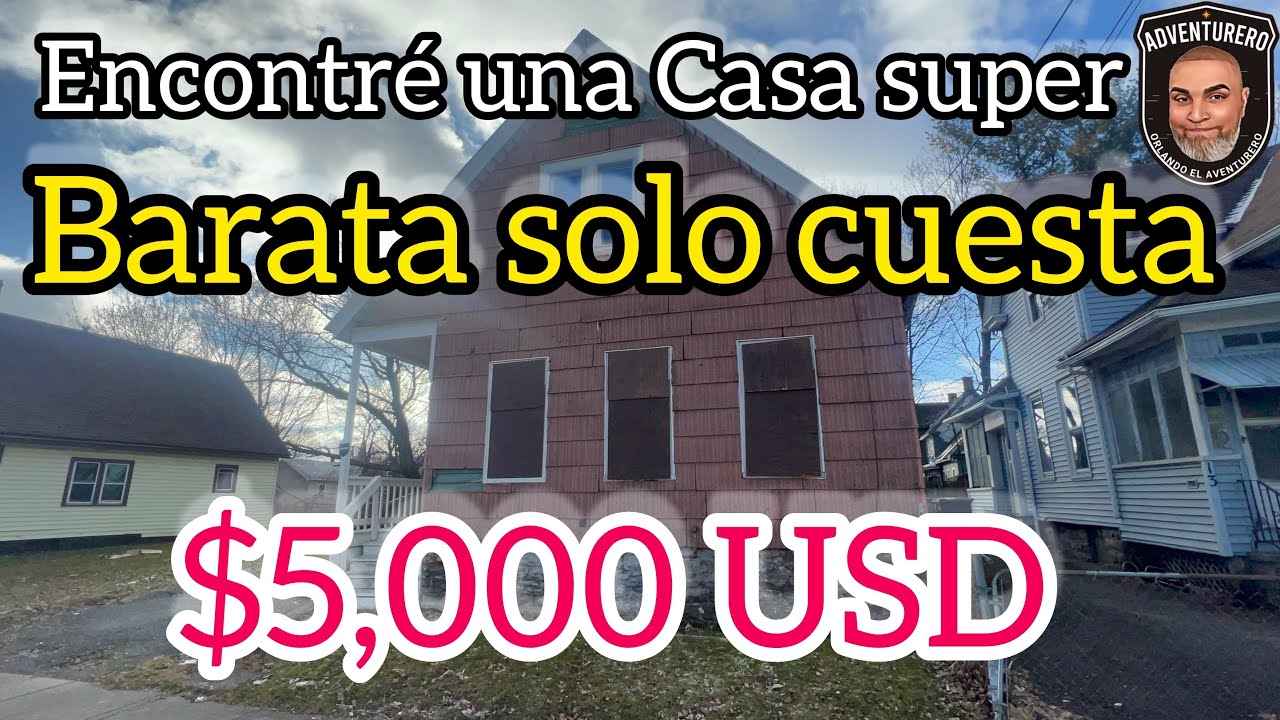 Se vende esta Casa en $5,000 mil dólares  en Rochester NY 14621