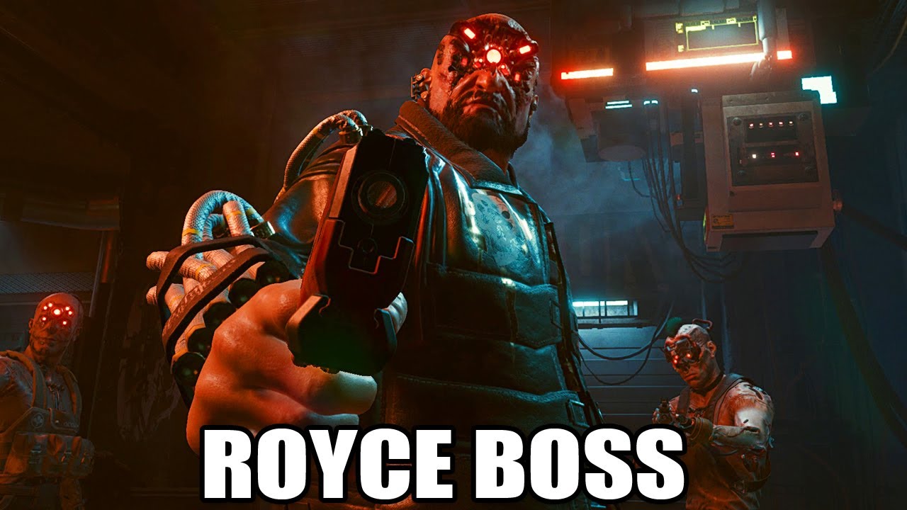 Cyberpunk 2077 - Royce Boss Fight HD 1080p60 PC