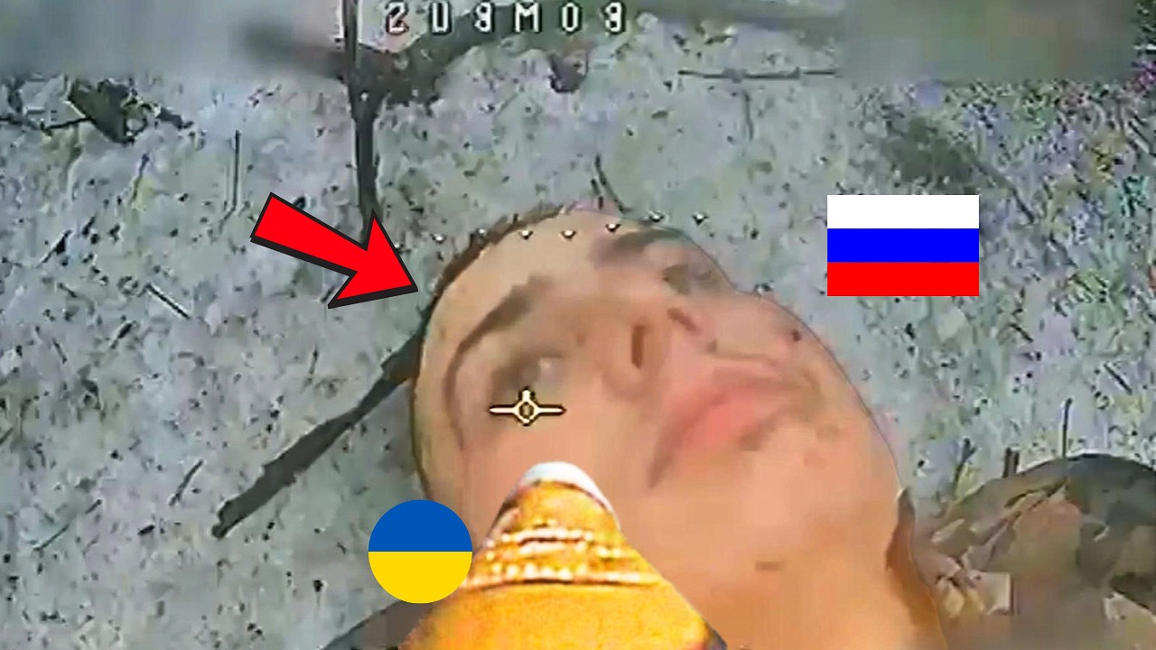 Российские солдаты внезапно столкнулись с украинским FPV-дроном | Война на Украине