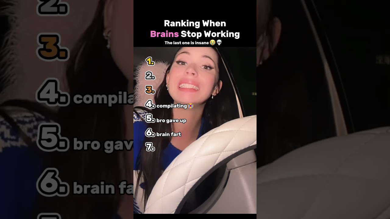 Рейтинг моментов, когда мозг перестает работать