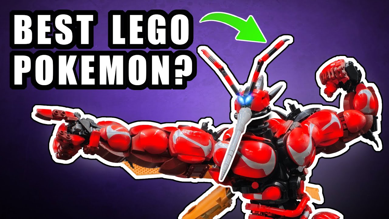 Это лучшая самодельная модель покемона из LEGO, когда-либо созданная?