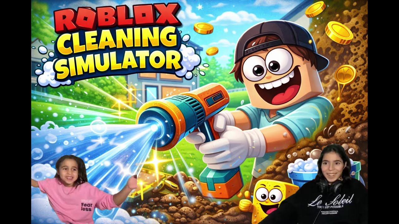 Temizledikçe Daha Kirli Oldu! Şaka Gibi Roblox TEMİZLİK USTALARI İŞ BAŞINDA! / Cleaning Simulator /