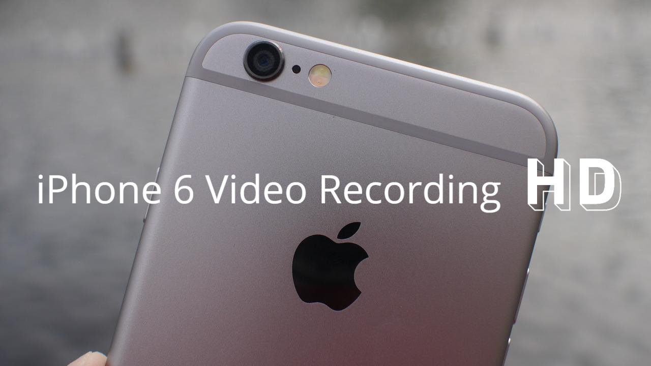 Apple iPhone 6 Video Recording Sample