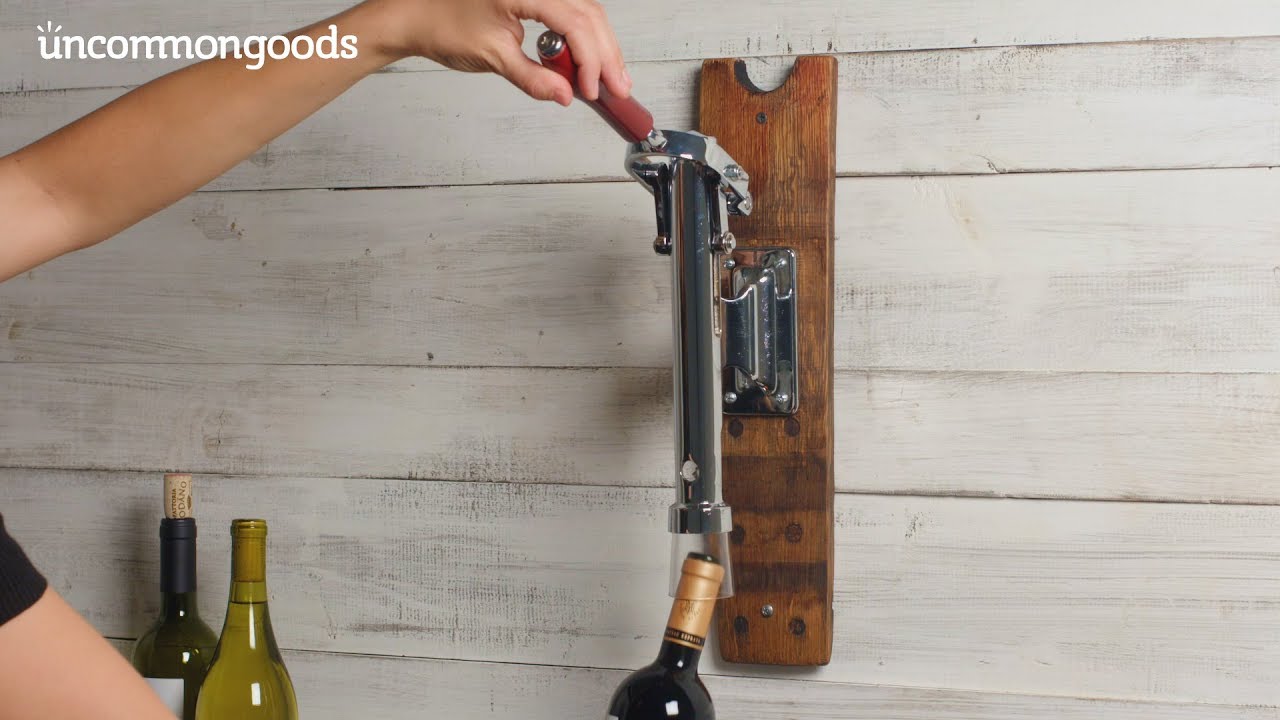 One Pull Wine Bottle Opener