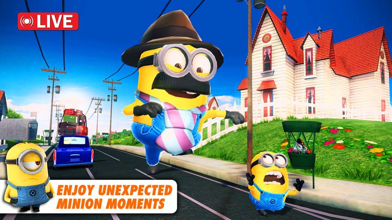 Despicable Me Minion Rush 🔴 LIVE Stream Goodland Gaming