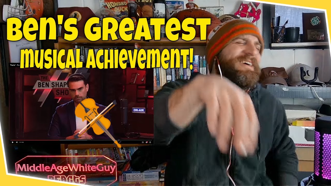 Facts - Tom MacDonald (feat. Ben Shapiro) - Reaction - No Violin? No Problem!