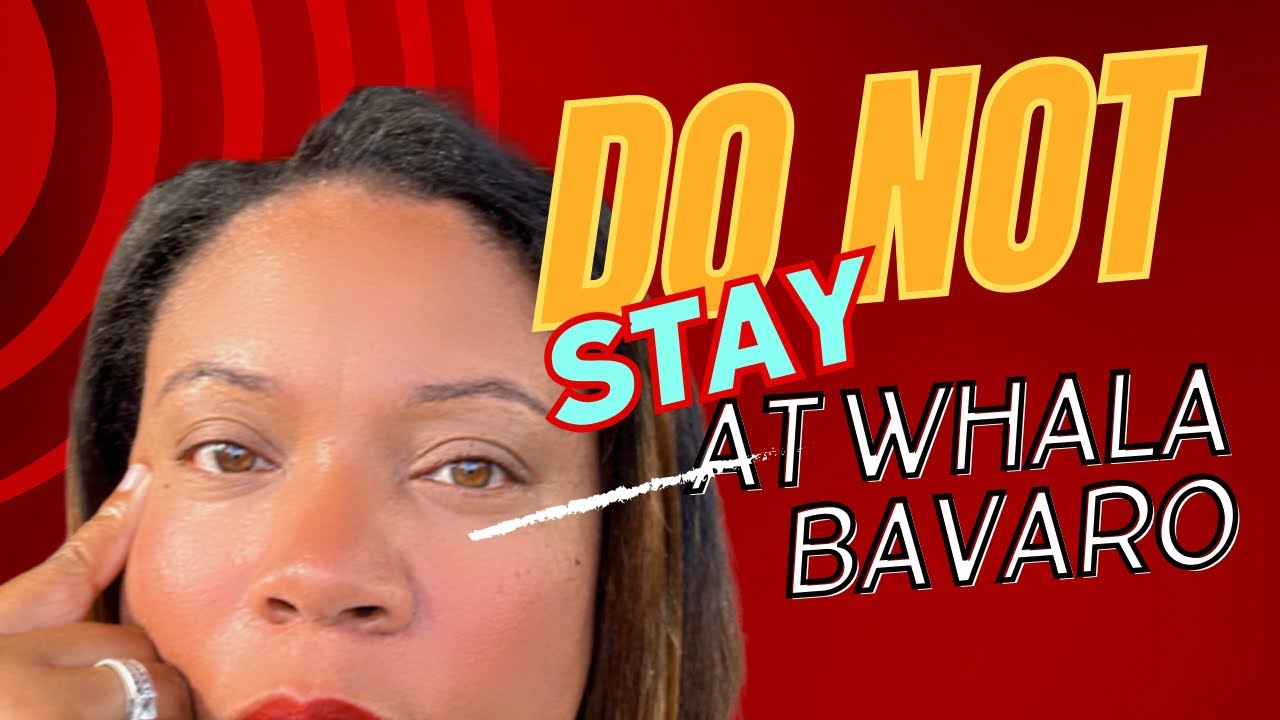 DO NOT STAY AT WHALA BAVARO ALL-INCLUSIVE ..UNLESS ..