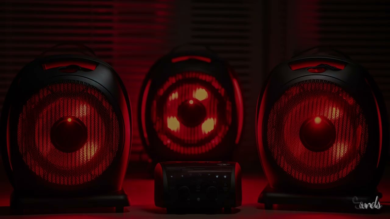 🌙 INTENSE Box Fan + Heater Noise ASMR | Fall Asleep Fast & Stay Asleep, Stress Relief