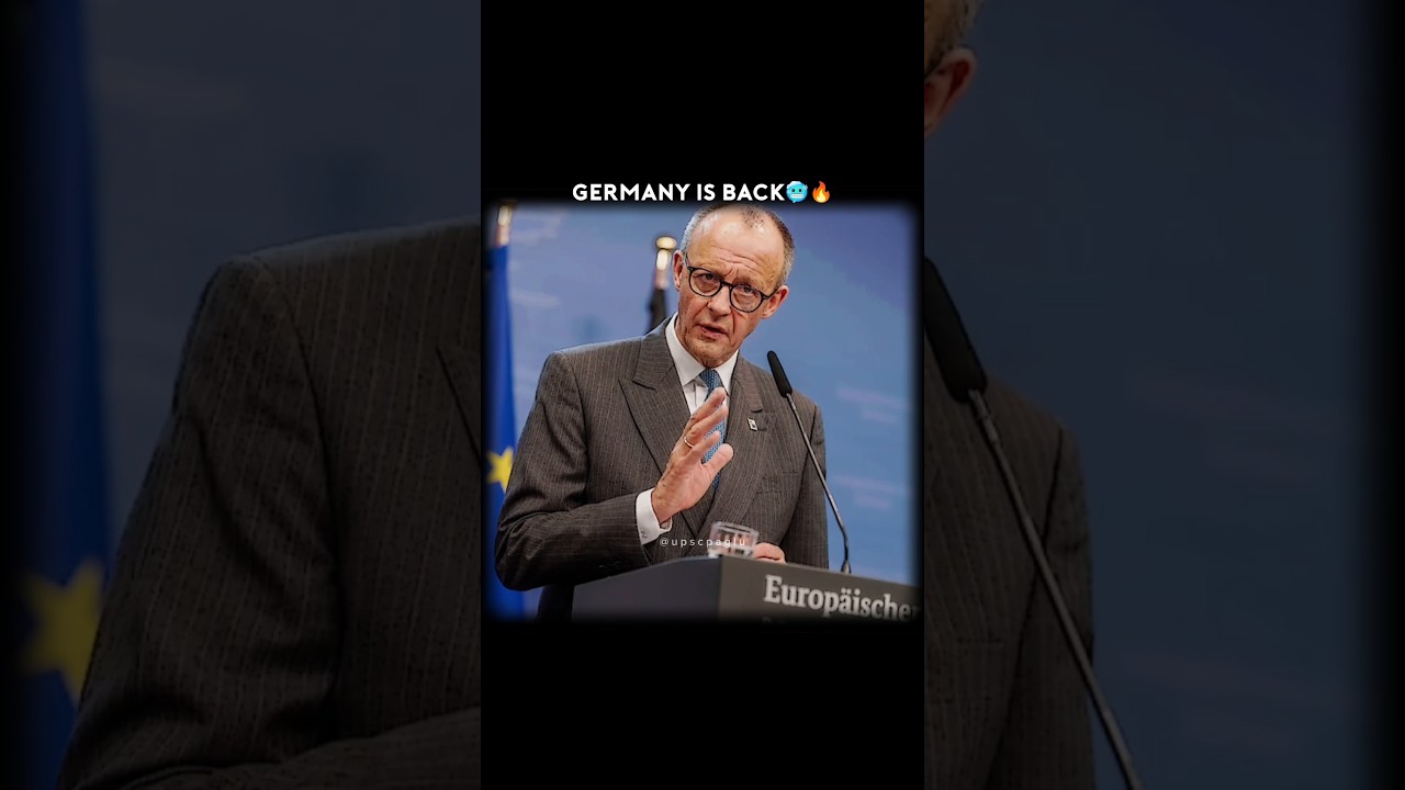 Germany’s message to Trump 🇩🇪🔥