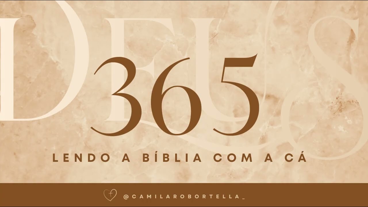 Dia 59/ 365: Deuteronomio 22, 23 e 24 | Lendo a Bíblia com a Cá || Camila Robortella