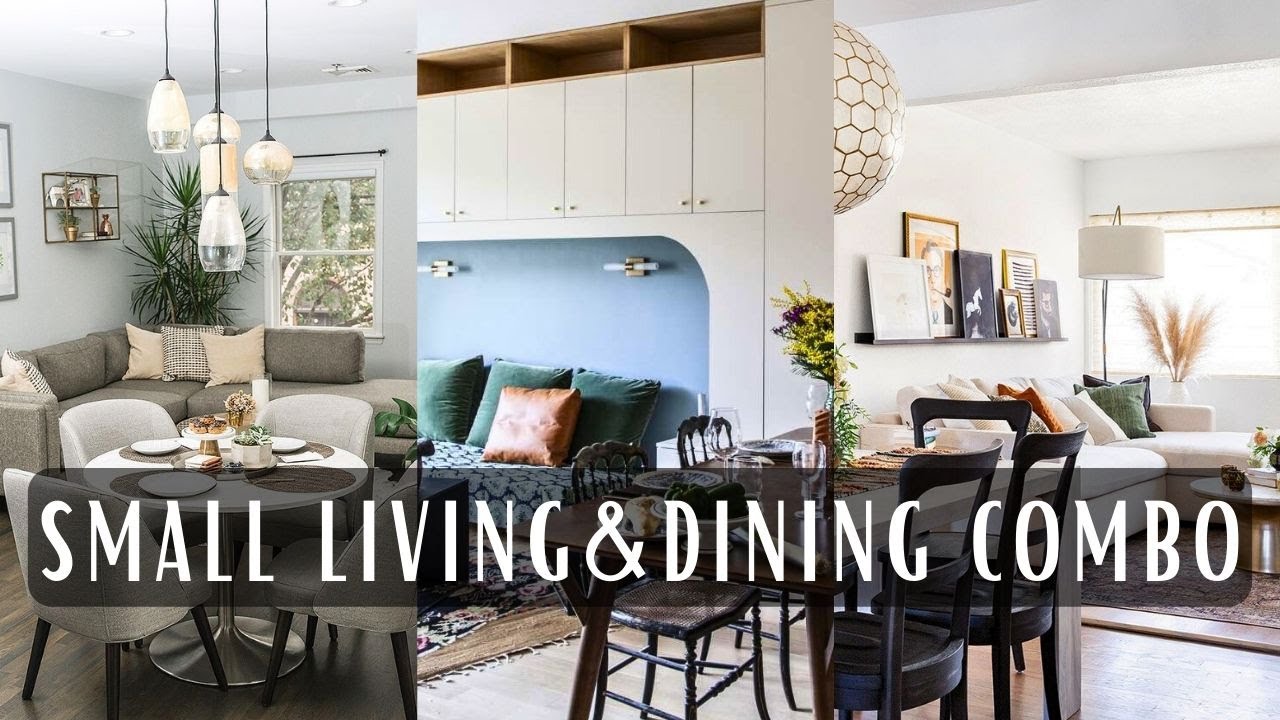 Small Living&Dining Room Combo Ideas. How to Design Living Room, Dining Room Together?