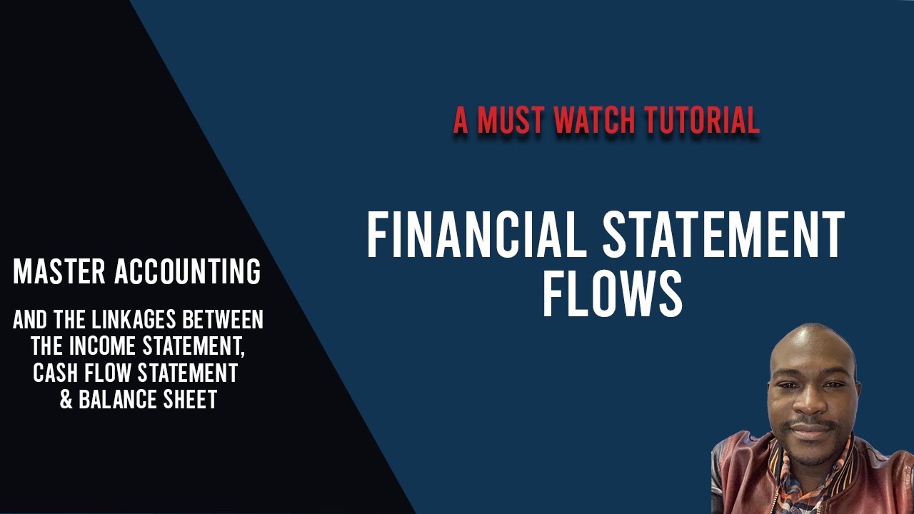 Financial Statement Flows (Understand Linkages between Financial Statements) - A Must Watch Tutorial