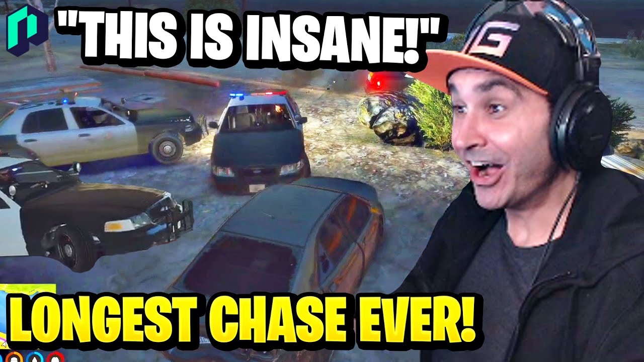 Summit1g GREATEST POLICE CHASE OF ALL TIME in NoPixel ft. Sykkuno! | GTA 5 RP