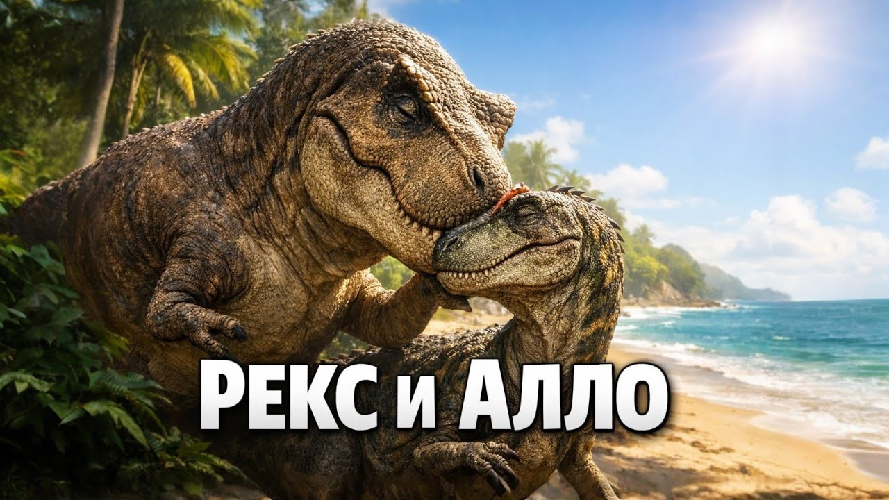 ТИРАННОЗАВР И АЛЛОЗАВР в THE ISLE Evrima на сервере TAPKIN SUPREME SURVIVAL