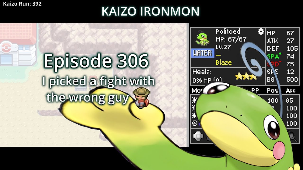 Back2TheLab? - Ep 306 - Picked a fight with the wrong trainer - Kaizo Ironmon