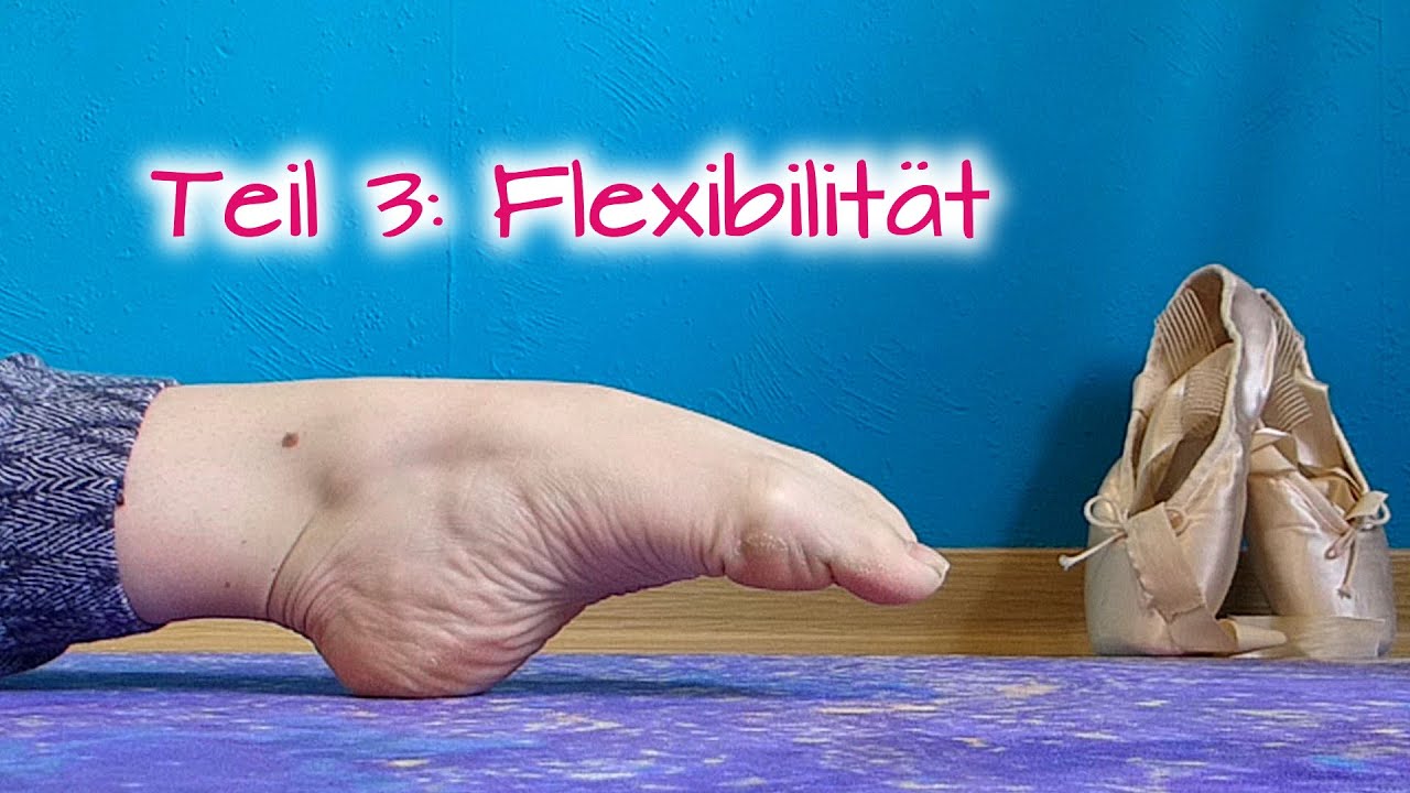 Dehnen für Spitze - Übungen für den Spitzentanz Teil 3 | Ballett mit Kira