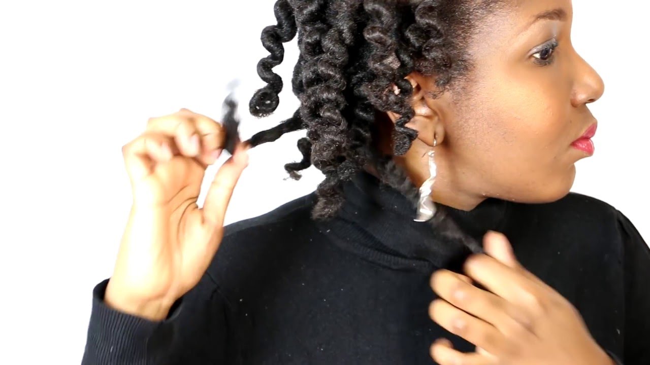 Comment gérer le temps de séchage des cheveux crépus + Coiffure sur bantu knot out