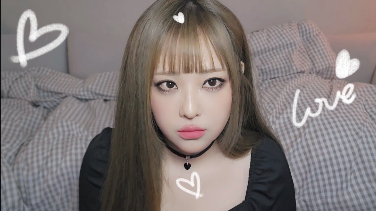 [GRWM] makeup asmr ? chuu XO, my cyberlove 츄 인기가요 커버 메이크업 망했지 #chuu #grwm #겟레디윗미 #makeup #asmr 