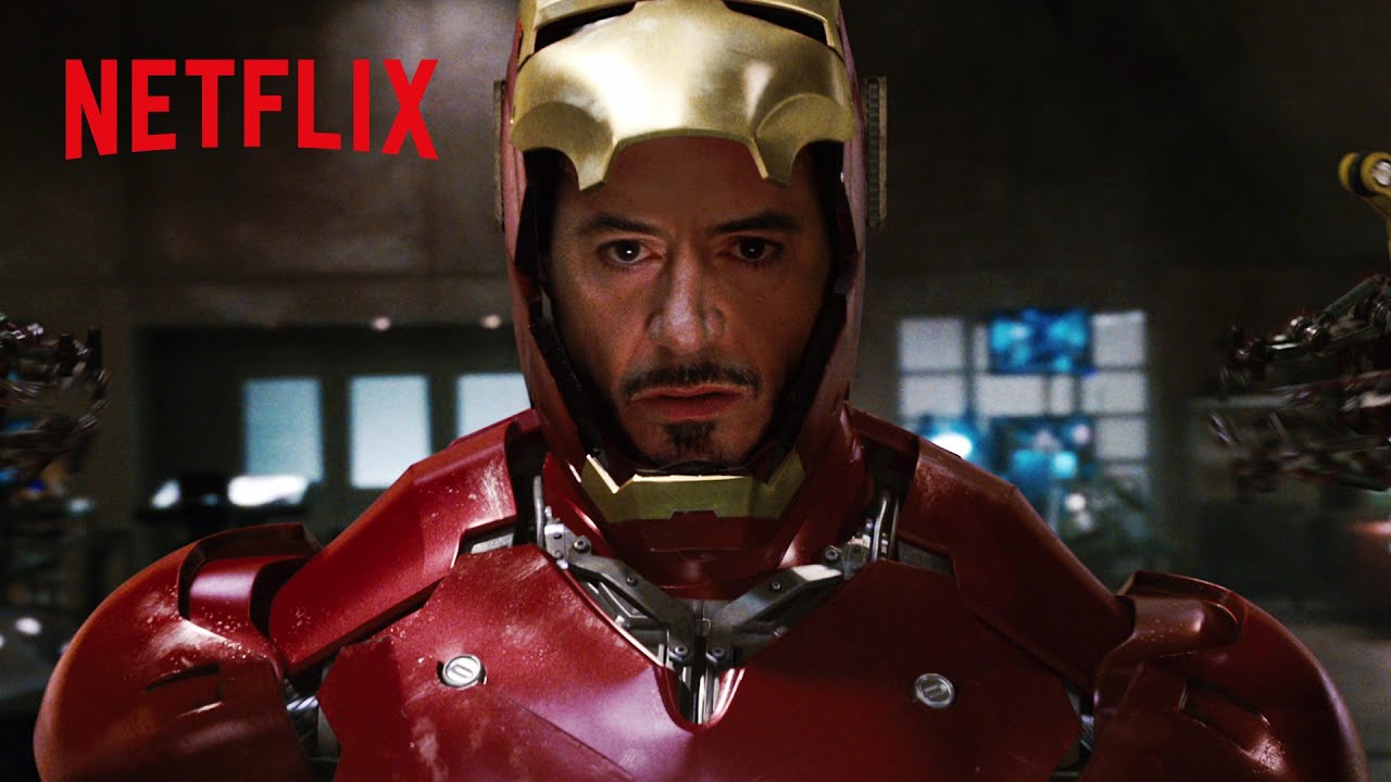 金属フェチに捧ぐ - トニー・スタークのパワードスーツ装着シーン | アイアンマン | Netflix Japan